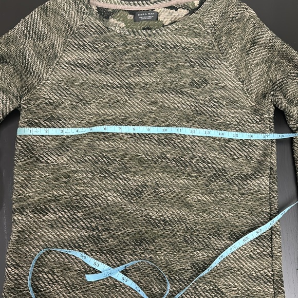 Green ZARA long sweater - Picture 5 of 7